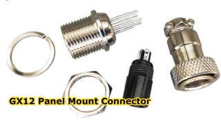 GX12 GX16 GX20 GX 25 دوشاخه و سوکت اتصالات هوانوردی