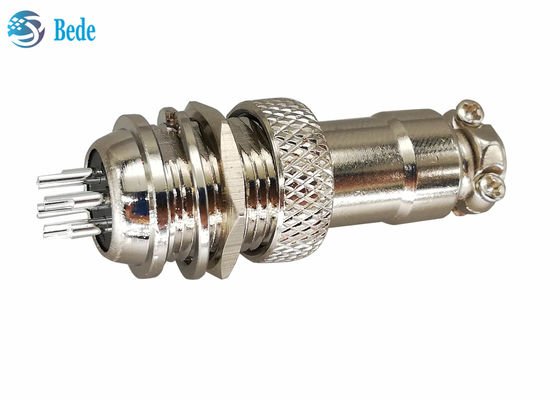 آلیاژ زنک GX16 پلگ هوایی 2 پین 3 4 5 پین مدل نصب عقب