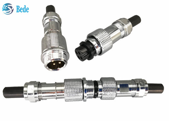 ضد آب IP68 M16 کابل اتصال دایره ای سبک اتصال 6 ~ 10 پین 4A 200V