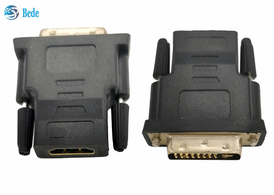 DVI Adapters DVI-D 24+1 Male To HDMI Female Connectors 1688MB/s High Definition