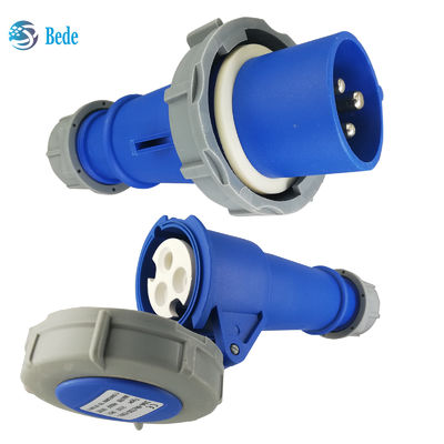 پریز صنعتی تک فاز قابل اطمینان - ولتاژ 220 ولت - 250 ولت 16 آمپر 3 پین از نوع اتصال