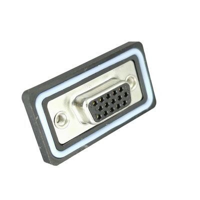 D-SUB 15PIN کانکتور زنانه 500V ولتاژ درجه بندی کنکتور ضد آب الکترونیکی