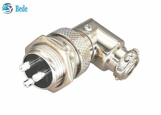 مواد آلیاژ روی Gx16 3 پین کانکتور پلاگین و سوکت کیت کنتاکتور آرنج