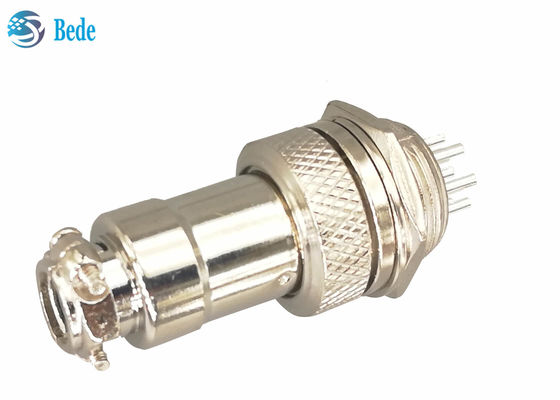 7 Pin Gx16 Aviation Connector M16 Connectors Plug And Socket Sets For Rail Transit