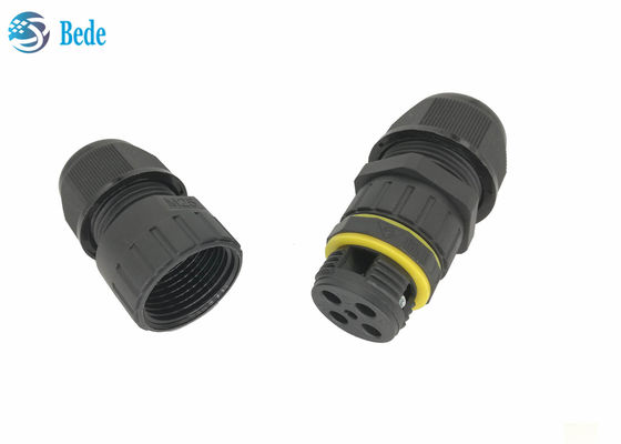 Waterproof Cable Connectors IP68 4 Pins Output 2~4 Wires For Musical Fountain Outdoor Lighting