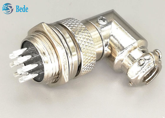 10 پین Gx16 کنتاکتور آرنج کنتاکتور هواپیمایی مرد و زن مجموعه فلج نقره ای