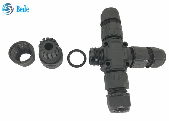 اتصالات کابل ضد آب 2 کانال M25 2 3 4 5 پین 450 ولت 40 آمپر