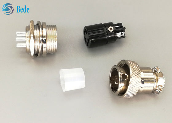 دوشاخهٔ مستقیم نقره‌اندود Gx16 کانکتور هوانوردی 5 پین نر و ماده