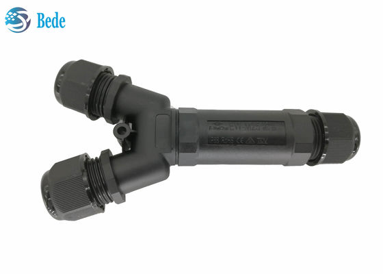 جعبه اتصال زیرزمینی Y شکل برای کابل های 2، 3 یا 4 پین، ضد آب و ضد رطوبت