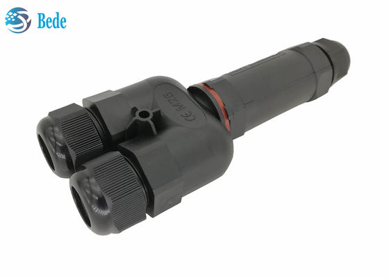 Y نوع 3 کانال 2 3 4 5 پین اتصالات الکتریکی ضد آب Ip68 250v 16~24a