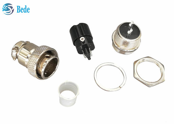 کانکتور هوانوردی دایره ای 2 پین 16 میلی متری Gx16، کانکتور نصب روی پنل، مجموعه نر و ماده