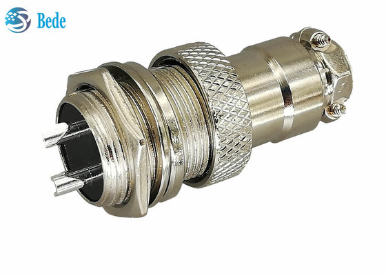 کانکتور هوانوردی دایره ای 2 پین 16 میلی متری Gx16، کانکتور نصب روی پنل، مجموعه نر و ماده