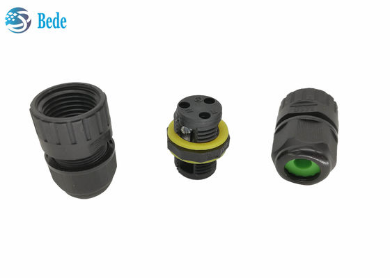 Ip68 M20 2 پین اتصال سیم ضد آب 3 4 5 6 پین 2 قطب برای استفاده در خارج و زیر آب