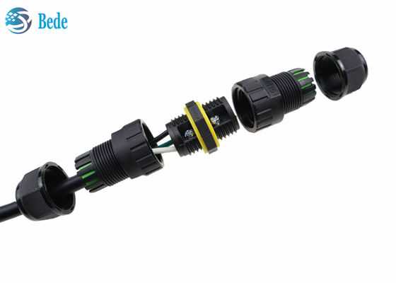 Ip68 M20 2 پین اتصال سیم ضد آب 3 4 5 6 پین 2 قطب برای استفاده در خارج و زیر آب