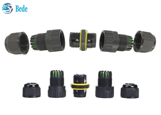 Ip68 M20 2 پین اتصال سیم ضد آب 3 4 5 6 پین 2 قطب برای استفاده در خارج و زیر آب