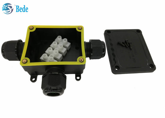 جعبه اتصال ضد آب IP68 جعبه خروجی ضد آب 3 کانال 450 ولت نوع T