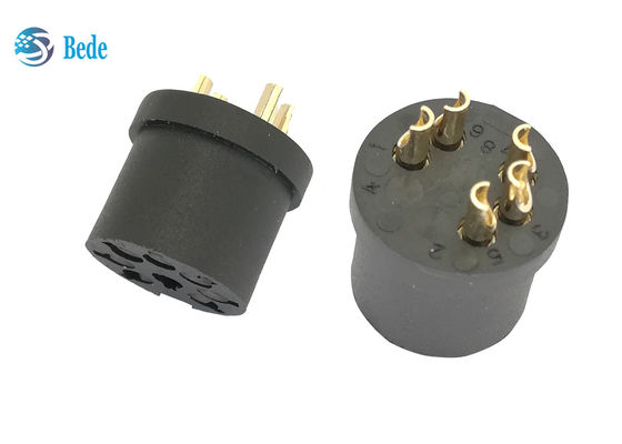 C485 سبک A3 AISG مونتاژ کانکتور آخر زنانه 8 پین 5 کانکتور طلا