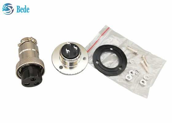 RoHS GX 20 کانکتورهای 9 10 12 14 15 پین با فلنج دایره ای مرد و زن