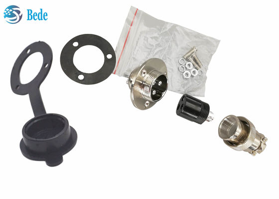 RoHS GX 20 کانکتورهای 9 10 12 14 15 پین با فلنج دایره ای مرد و زن