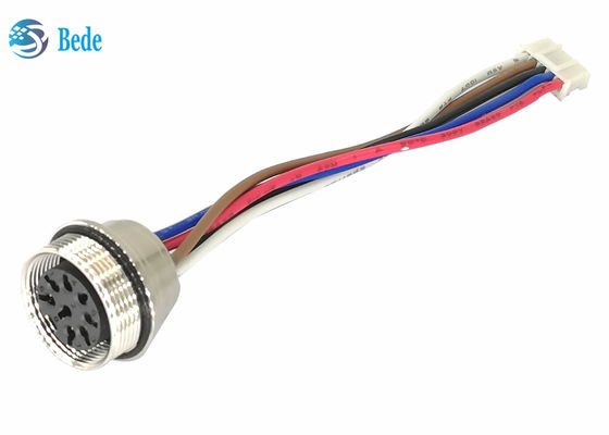 تماس های زنانه به 5 پین ترمینال AISG RET کابل های AISG IP67 نصب پانل عقب