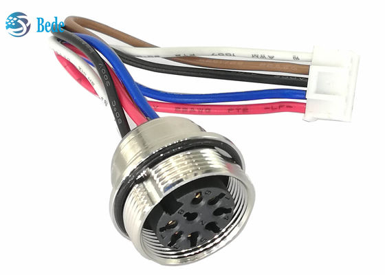 تماس های زنانه به 5 پین ترمینال AISG RET کابل های AISG IP67 نصب پانل عقب