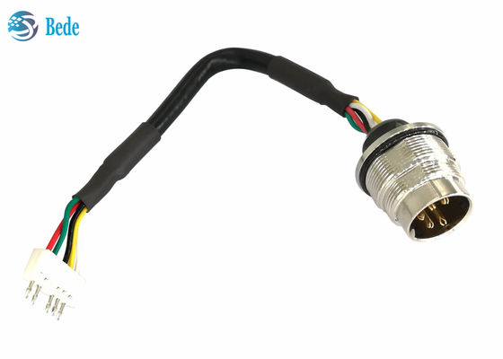 AISG RET کابل AISG پشت پانل نصب تماس های مردانه به 5 پین ترمینال Crimp