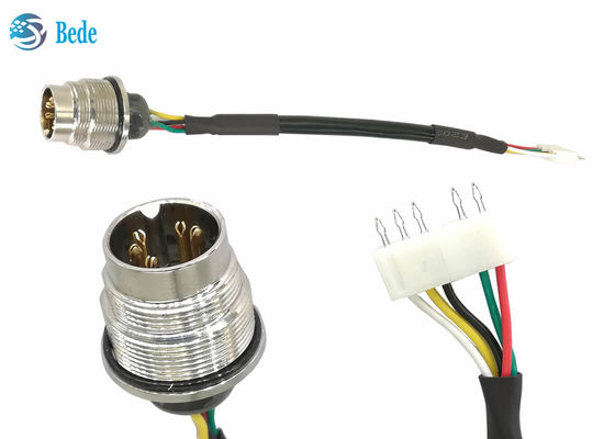 AISG RET کابل AISG پشت پانل نصب تماس های مردانه به 5 پین ترمینال Crimp