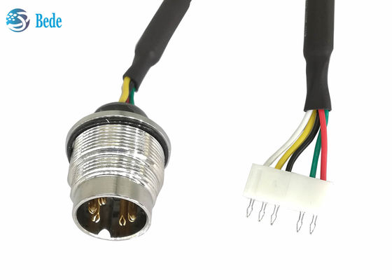 AISG RET کابل AISG پشت پانل نصب تماس های مردانه به 5 پین ترمینال Crimp