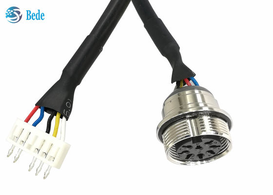 کابل AISG RET با 8 پین مادگی به ترمینال چین دار 6 پین