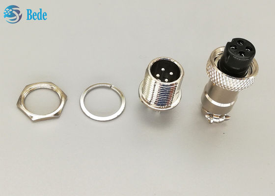 آلیاژ زنک GX16 پلگ هوایی 2 پین 3 4 5 پین مدل نصب عقب