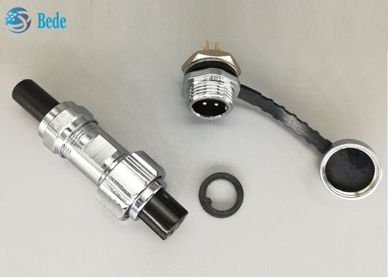 IP68 M16 Waterproof Circular Connectors Panel Mounting 6~10 Pin 4A 200V