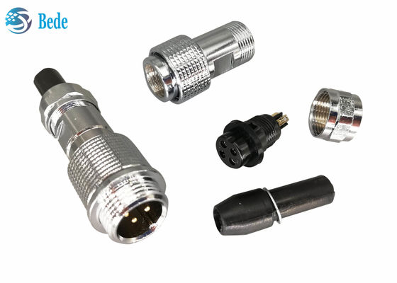 ضد آب IP68 M16 کابل اتصال دایره ای سبک اتصال 6 ~ 10 پین 4A 200V