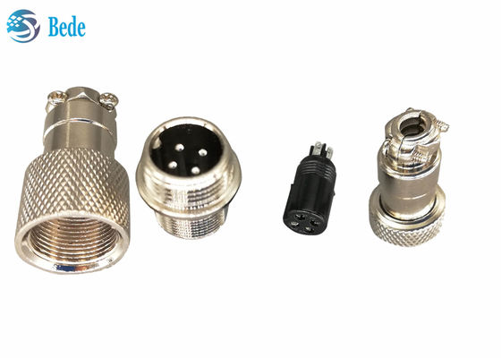 کانکتورهای اتصال داکینگ کابل به کابل M16 2 تا 10 پین 4 تا 7 آمپر 200 ولت