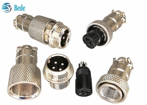 کانکتورهای اتصال داکینگ کابل به کابل M16 2 تا 10 پین 4 تا 7 آمپر 200 ولت