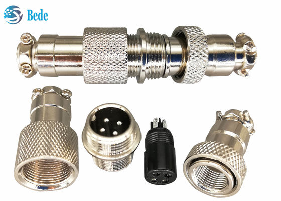 کانکتورهای اتصال داکینگ کابل به کابل M16 2 تا 10 پین 4 تا 7 آمپر 200 ولت