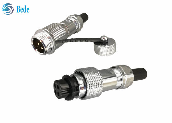 کانکتور هوانوردی مسی M12 IP68 سبک اتصال کابل به کابل 2 تا 7 پین