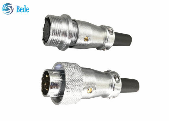 کانکتورهای دایره ای 2، 3 و 4 پین، دوشاخه و سوکت، کانکتورهای اتصال 25A 500V