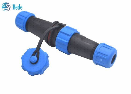 اتصالات کابل ضد آب IP68 برای نصب روی پنل، هوانوردی M21 با 2، 3، 4، 5، 5C، 7، 9 و 12 پین