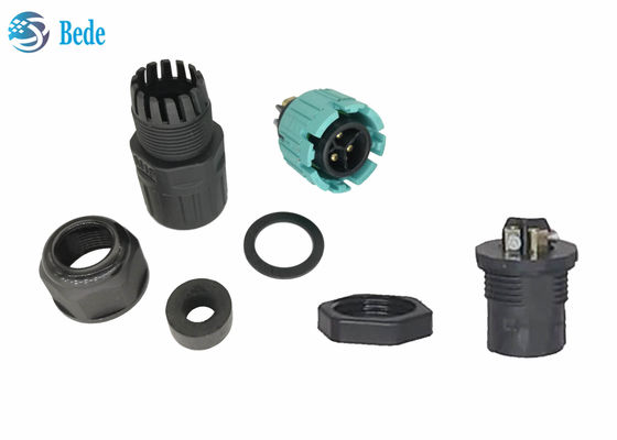 خود قفل M19 اتصال ضد آب PA66 کابل مواد به پانل نصب در پشت