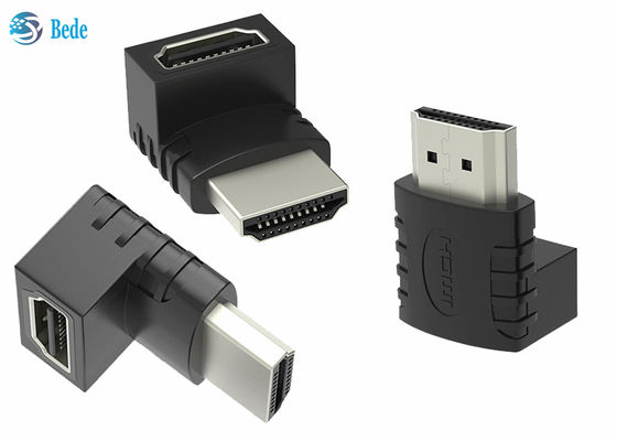 270 90 Degree Right Angled HIMD Extender , A Male To A Female HDMI Converter