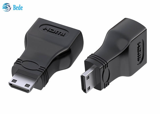 تبدیل مینی HDMI روکش طلا به HDMI استاندارد، سازگار با 4K برای دوربین و فیلمبرداری
