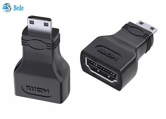 تبدیل مینی HDMI روکش طلا به HDMI استاندارد، سازگار با 4K برای دوربین و فیلمبرداری