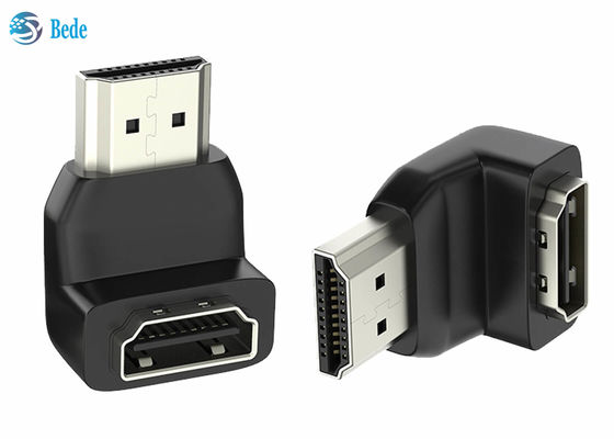 HDMI Coupler Right Angle Adapter 90 Degree Male to Female for HDTV Laptop PS4 PS5 Xbox