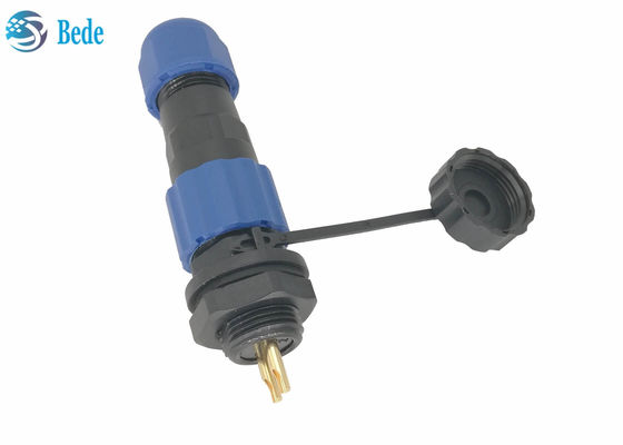 کانکتور کابل برق ضد آب IP68، کانکتور نصب پنل 2 پین M13