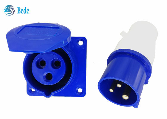 3 Pins Industrial Plug And Socket Kits