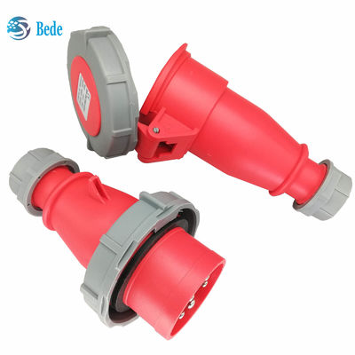3P + N + E پلگ و سوکت صنعتی 5 پین IP67 AC220-415V 16 و 32 آمپر نوع اتصال