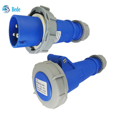 پریز صنعتی تک فاز قابل اطمینان - ولتاژ 220 ولت - 250 ولت 16 آمپر 3 پین از نوع اتصال