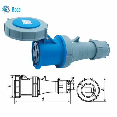 OEM/ODM Industrial Plug And Socket Coupler Reliable And Efficient 63A / 125A 3 Pins