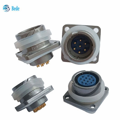 کانکتورهای ضدآب سری FQ 18 برای صنایع نظامی، 2 تا 7 پین و 12 پین