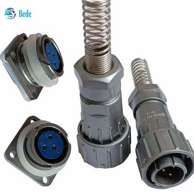کانکتورهای ضدآب سری FQ 18 برای صنایع نظامی، 2 تا 7 پین و 12 پین